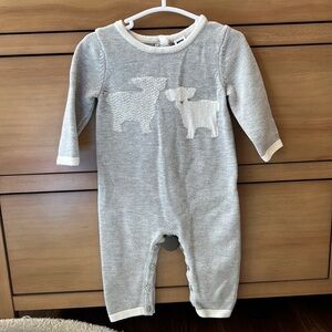 Janie and Jack Sweater Romper
